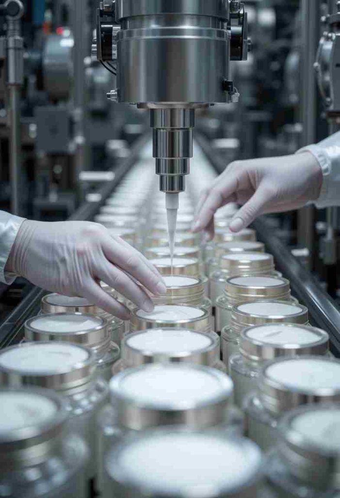 Petech liquid filling