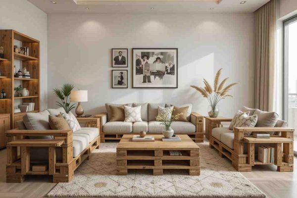 Wooden pallet furniture dubai, uae petech service